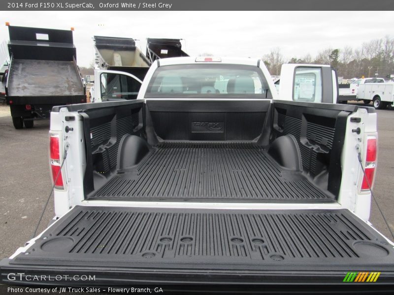 Oxford White / Steel Grey 2014 Ford F150 XL SuperCab
