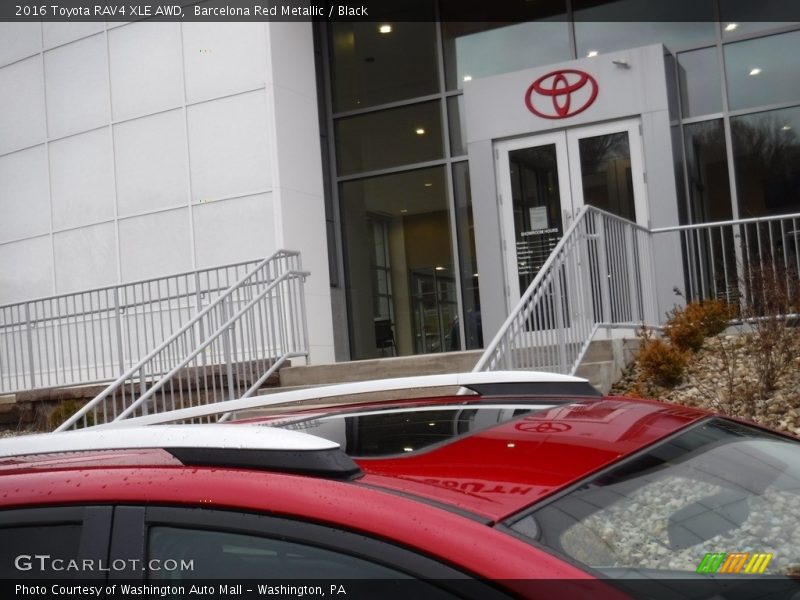 Barcelona Red Metallic / Black 2016 Toyota RAV4 XLE AWD
