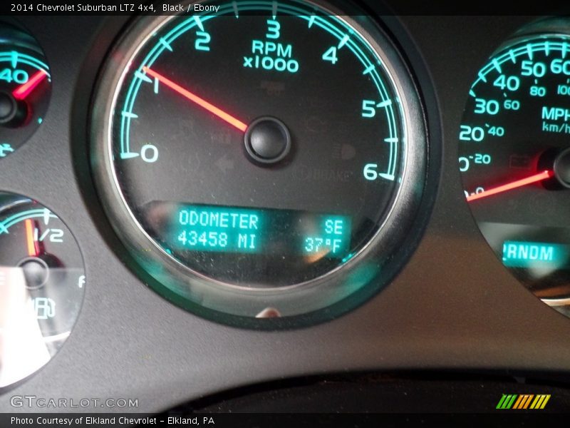 Black / Ebony 2014 Chevrolet Suburban LTZ 4x4