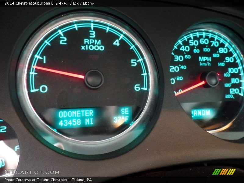 Black / Ebony 2014 Chevrolet Suburban LTZ 4x4