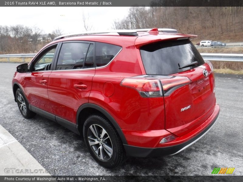 Barcelona Red Metallic / Black 2016 Toyota RAV4 XLE AWD