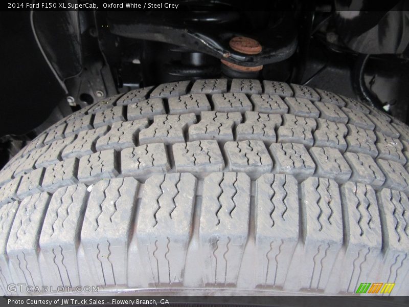 Oxford White / Steel Grey 2014 Ford F150 XL SuperCab