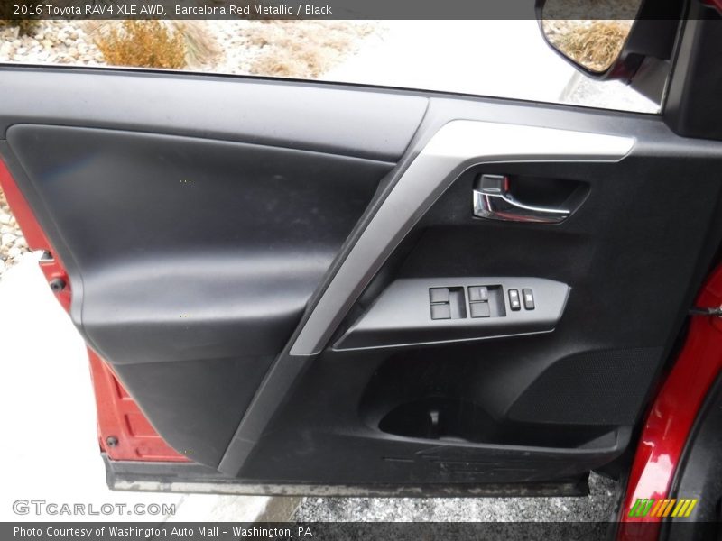 Barcelona Red Metallic / Black 2016 Toyota RAV4 XLE AWD