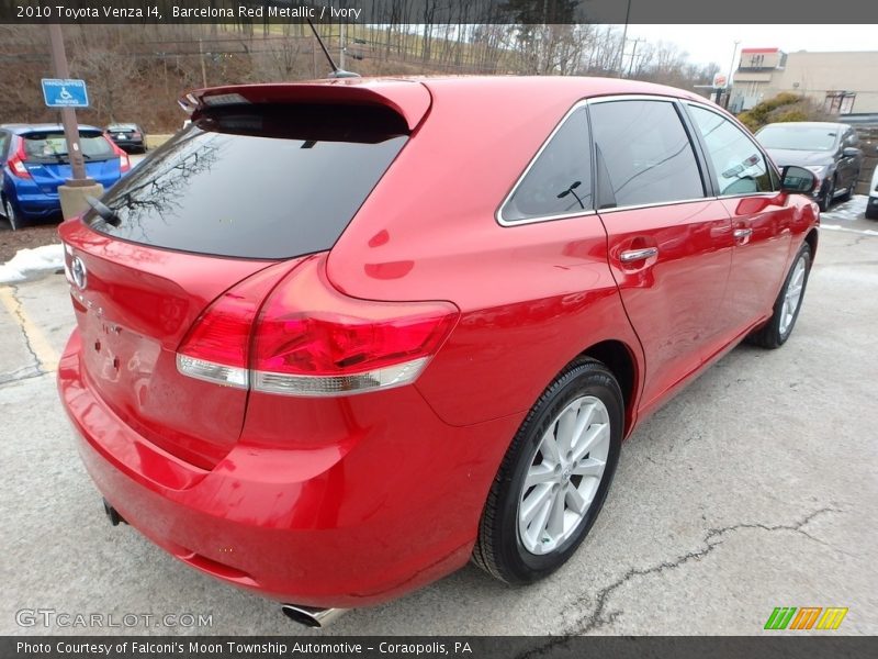 Barcelona Red Metallic / Ivory 2010 Toyota Venza I4