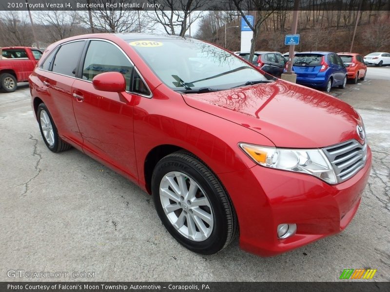 Barcelona Red Metallic / Ivory 2010 Toyota Venza I4