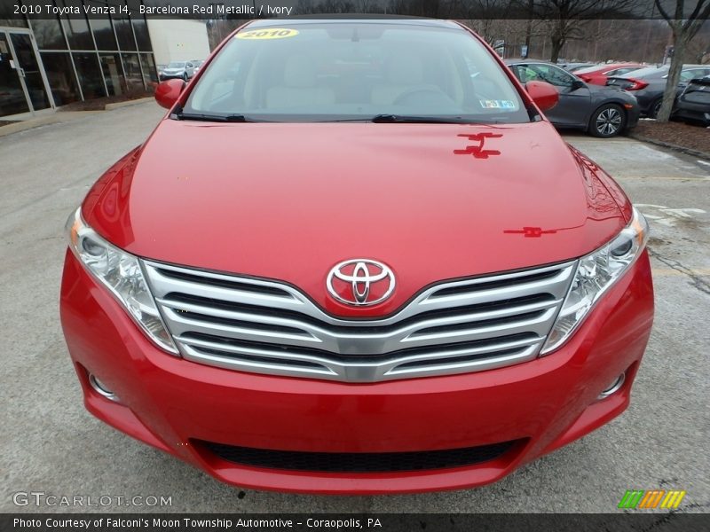 Barcelona Red Metallic / Ivory 2010 Toyota Venza I4