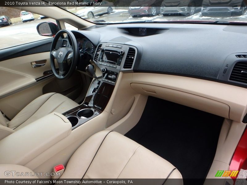 Barcelona Red Metallic / Ivory 2010 Toyota Venza I4