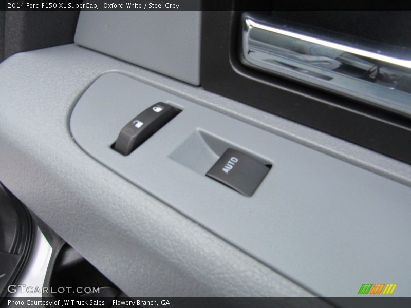 Oxford White / Steel Grey 2014 Ford F150 XL SuperCab