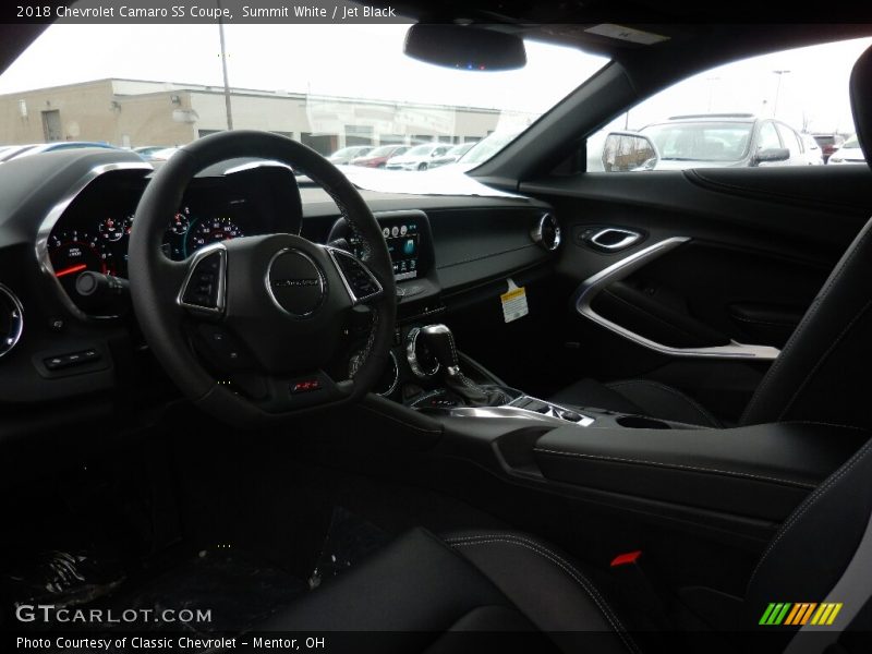 Summit White / Jet Black 2018 Chevrolet Camaro SS Coupe