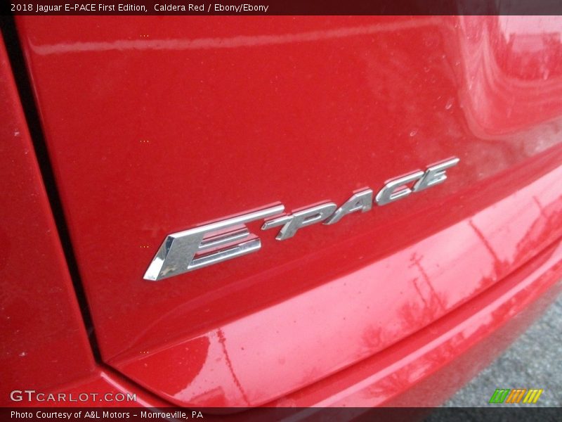 Caldera Red / Ebony/Ebony 2018 Jaguar E-PACE First Edition