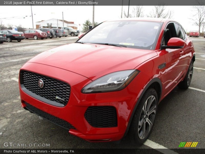  2018 E-PACE First Edition Caldera Red