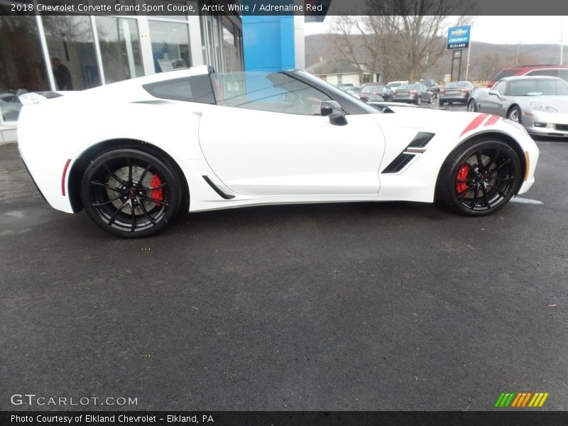  2018 Corvette Grand Sport Coupe Arctic White