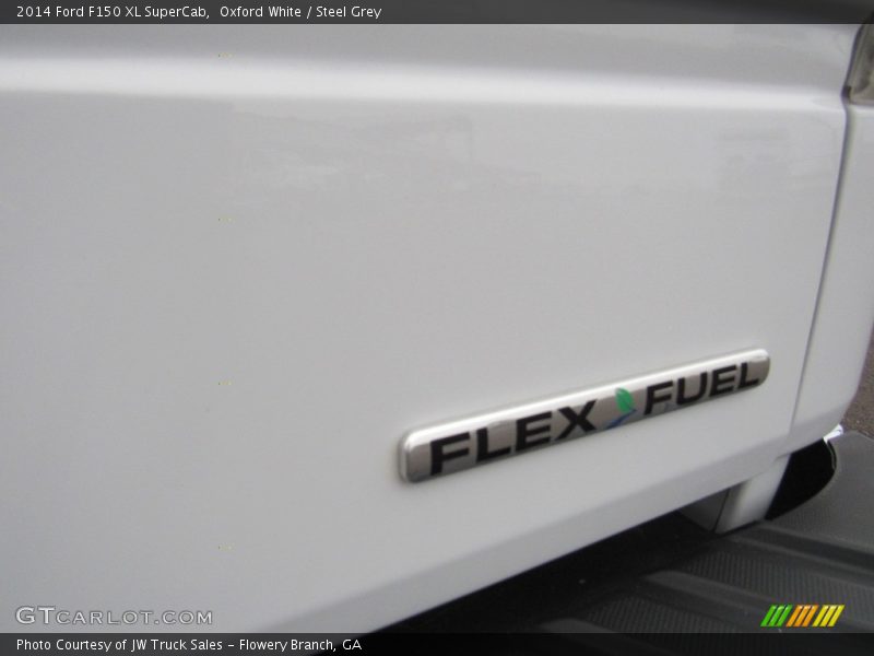 Oxford White / Steel Grey 2014 Ford F150 XL SuperCab