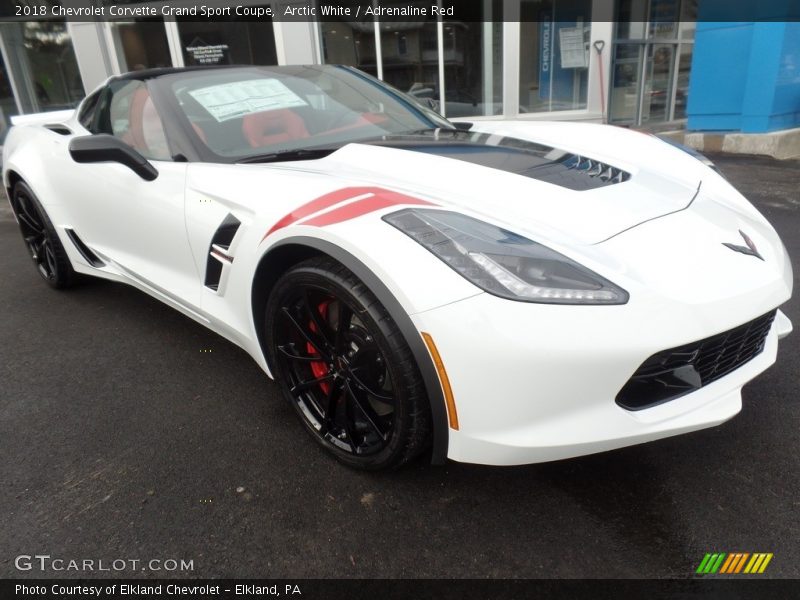  2018 Corvette Grand Sport Coupe Arctic White