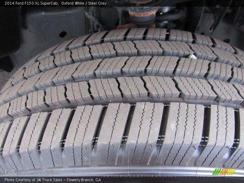 Oxford White / Steel Grey 2014 Ford F150 XL SuperCab