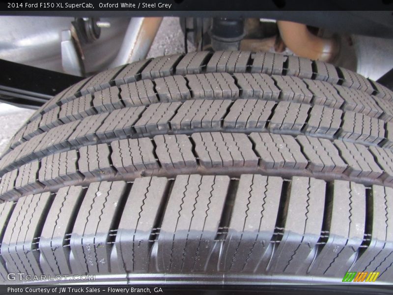 Oxford White / Steel Grey 2014 Ford F150 XL SuperCab