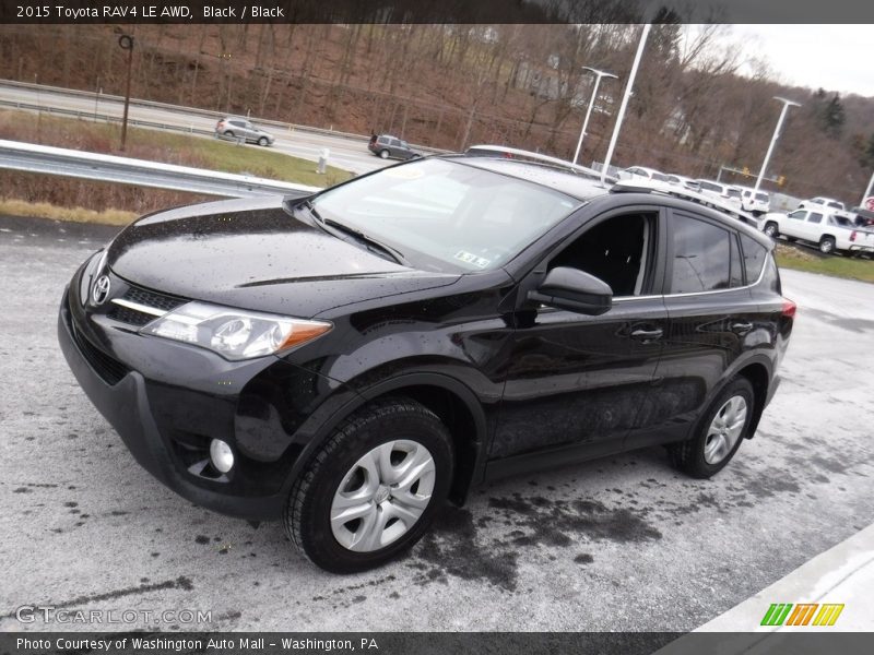 Black / Black 2015 Toyota RAV4 LE AWD