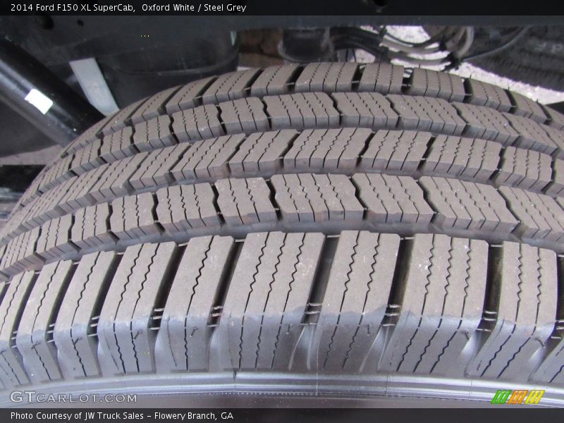 Oxford White / Steel Grey 2014 Ford F150 XL SuperCab