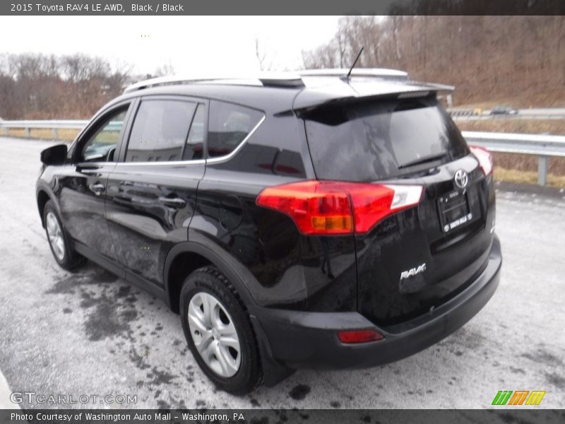 Black / Black 2015 Toyota RAV4 LE AWD