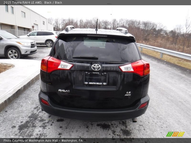 Black / Black 2015 Toyota RAV4 LE AWD