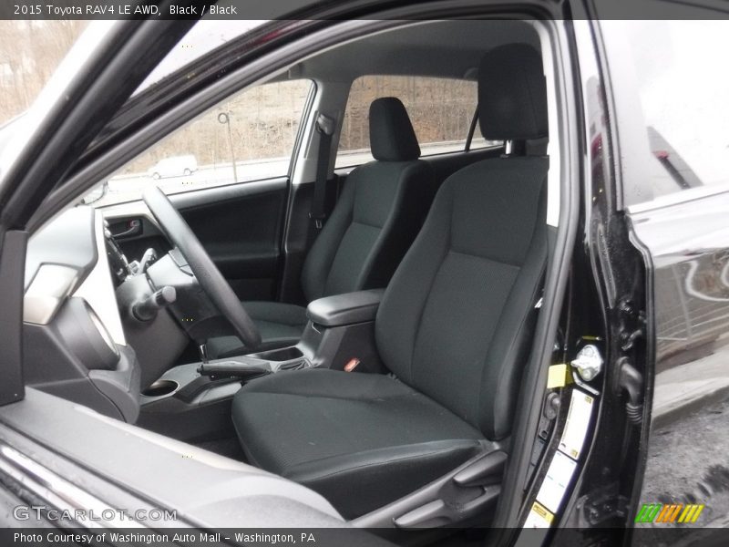 Black / Black 2015 Toyota RAV4 LE AWD