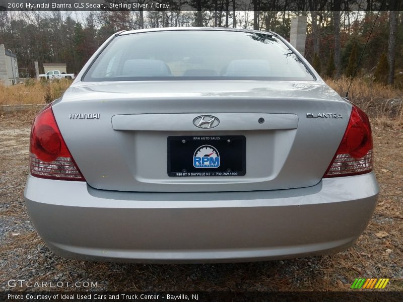 Sterling Silver / Gray 2006 Hyundai Elantra GLS Sedan