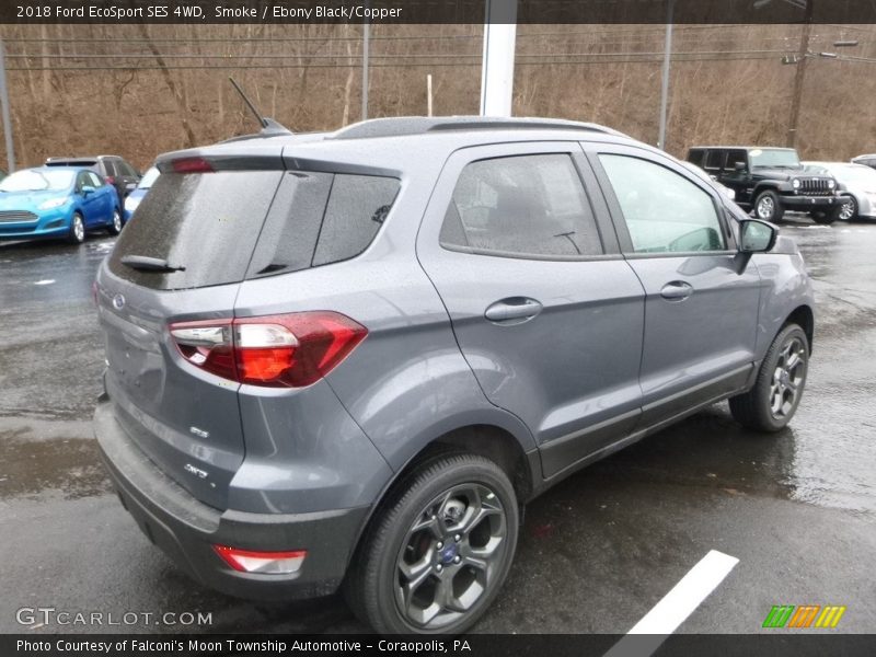 Smoke / Ebony Black/Copper 2018 Ford EcoSport SES 4WD