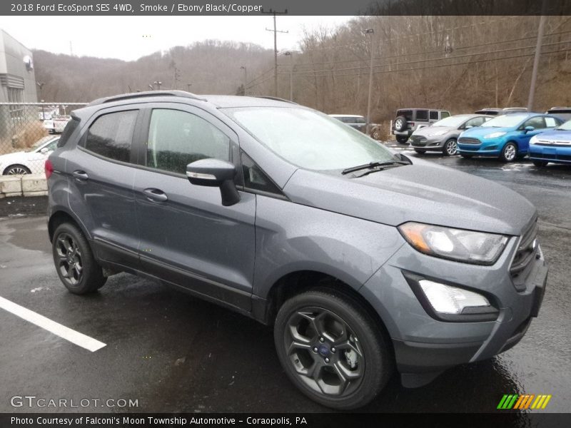 Front 3/4 View of 2018 EcoSport SES 4WD