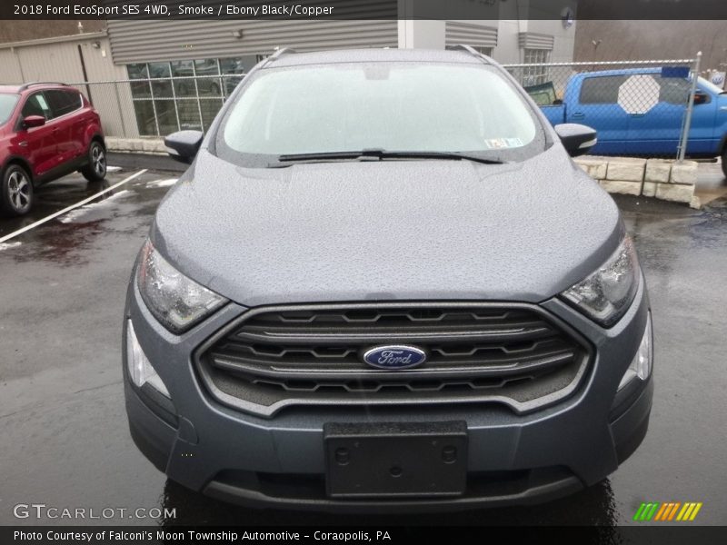 Smoke / Ebony Black/Copper 2018 Ford EcoSport SES 4WD