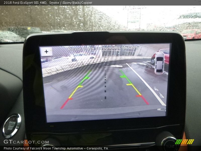 Smoke / Ebony Black/Copper 2018 Ford EcoSport SES 4WD