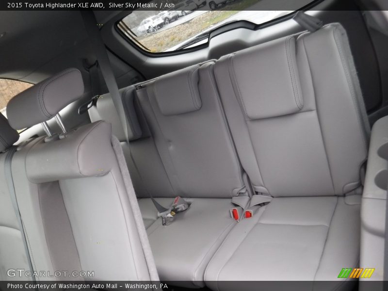 Silver Sky Metallic / Ash 2015 Toyota Highlander XLE AWD