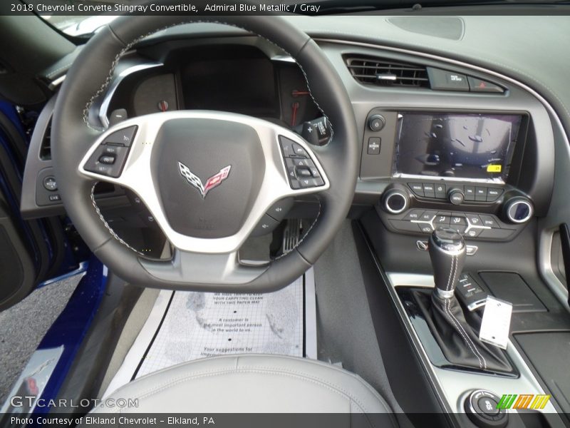  2018 Corvette Stingray Convertible Steering Wheel