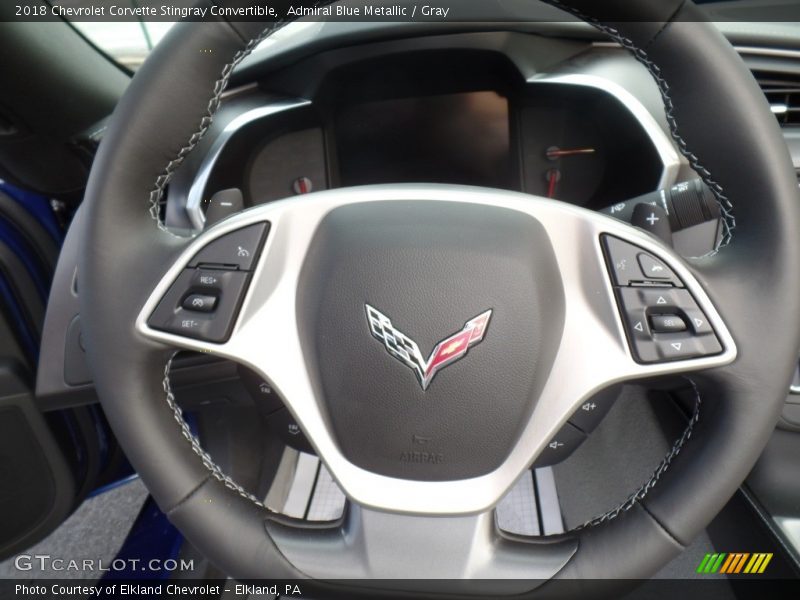  2018 Corvette Stingray Convertible Steering Wheel