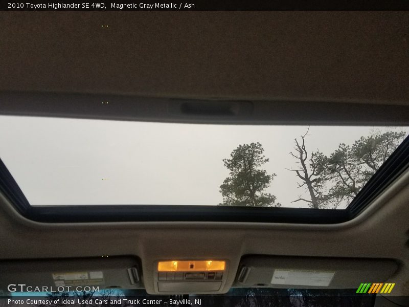Magnetic Gray Metallic / Ash 2010 Toyota Highlander SE 4WD