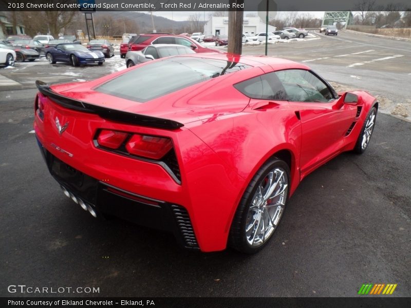 Torch Red / Adrenaline Red 2018 Chevrolet Corvette Grand Sport Convertible