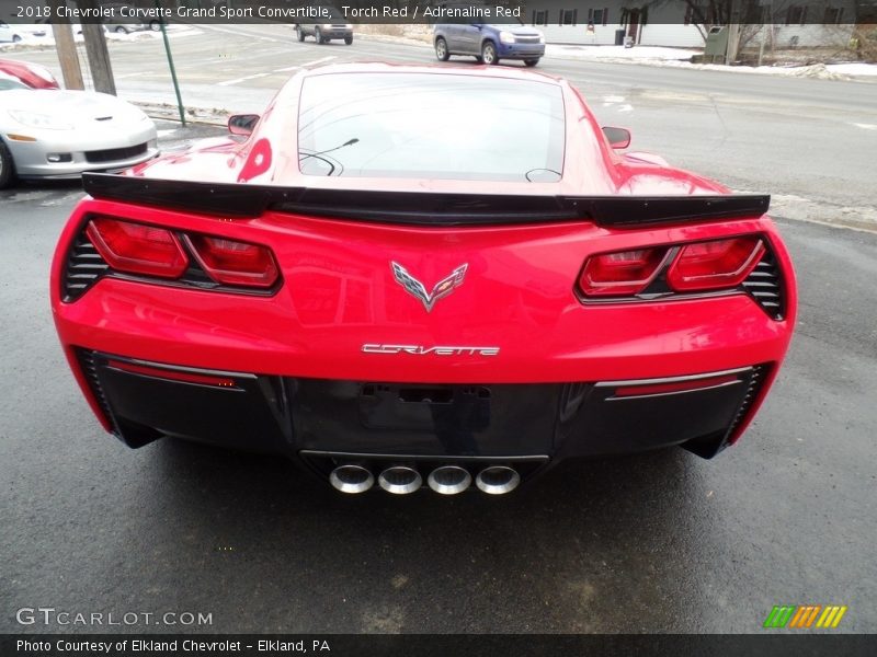 Torch Red / Adrenaline Red 2018 Chevrolet Corvette Grand Sport Convertible