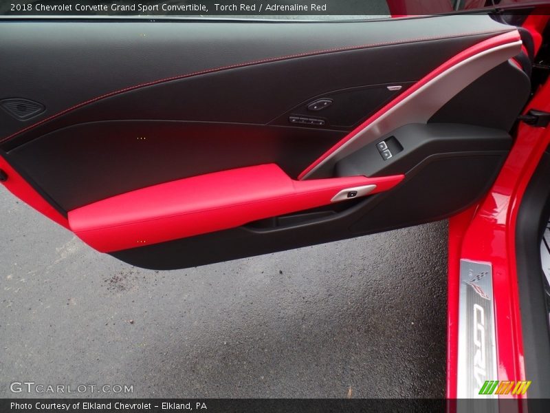 Torch Red / Adrenaline Red 2018 Chevrolet Corvette Grand Sport Convertible