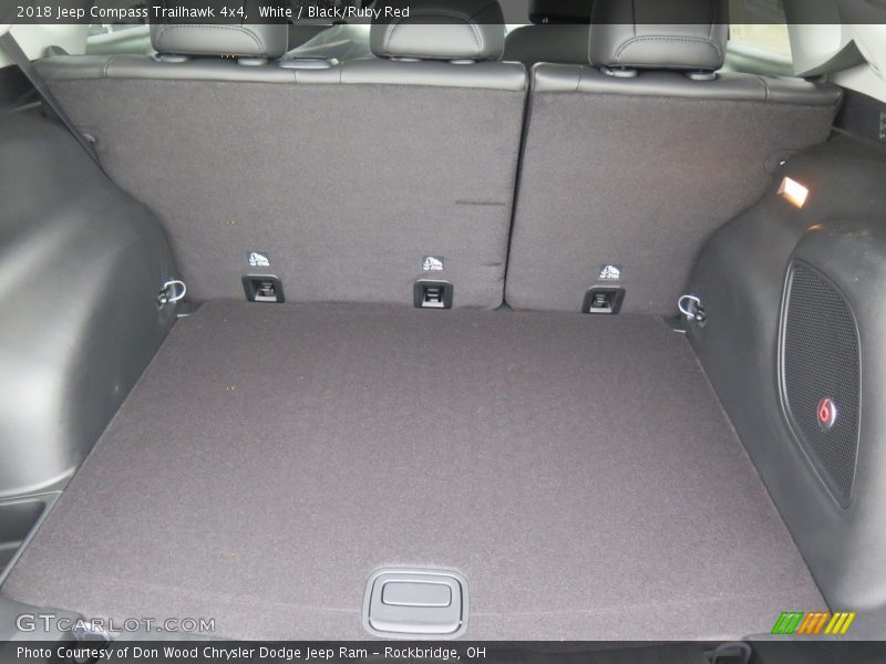 White / Black/Ruby Red 2018 Jeep Compass Trailhawk 4x4