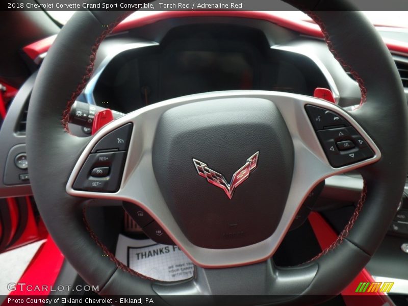 Torch Red / Adrenaline Red 2018 Chevrolet Corvette Grand Sport Convertible