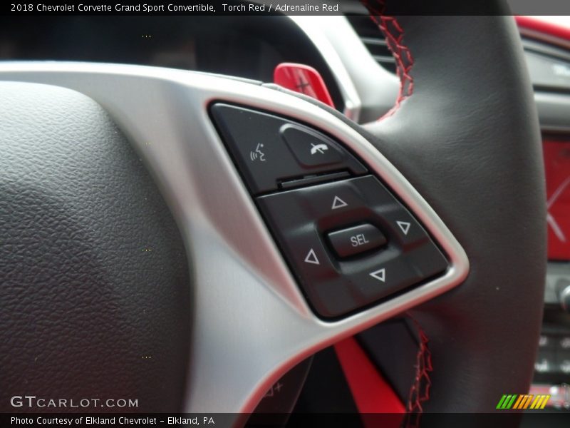 Torch Red / Adrenaline Red 2018 Chevrolet Corvette Grand Sport Convertible