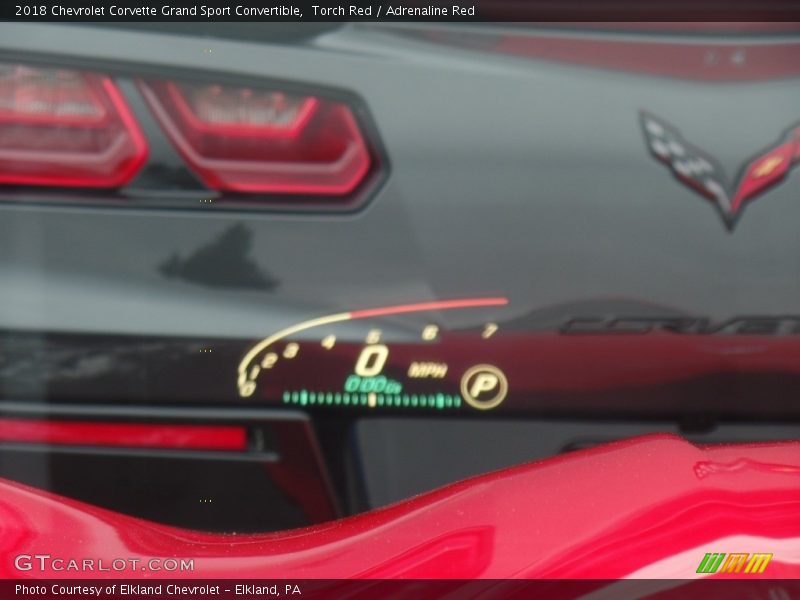 Torch Red / Adrenaline Red 2018 Chevrolet Corvette Grand Sport Convertible