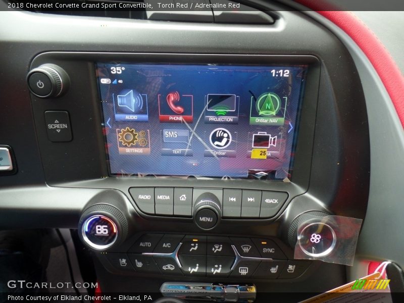 Torch Red / Adrenaline Red 2018 Chevrolet Corvette Grand Sport Convertible