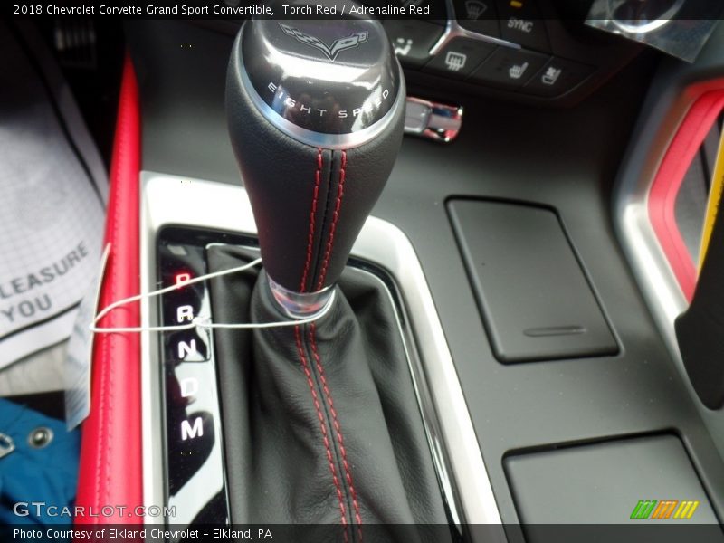 Torch Red / Adrenaline Red 2018 Chevrolet Corvette Grand Sport Convertible