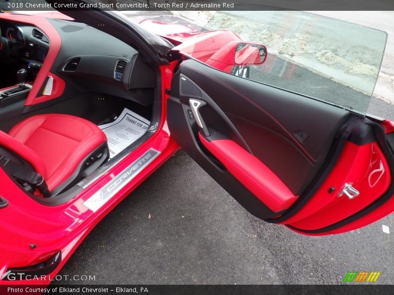 Torch Red / Adrenaline Red 2018 Chevrolet Corvette Grand Sport Convertible