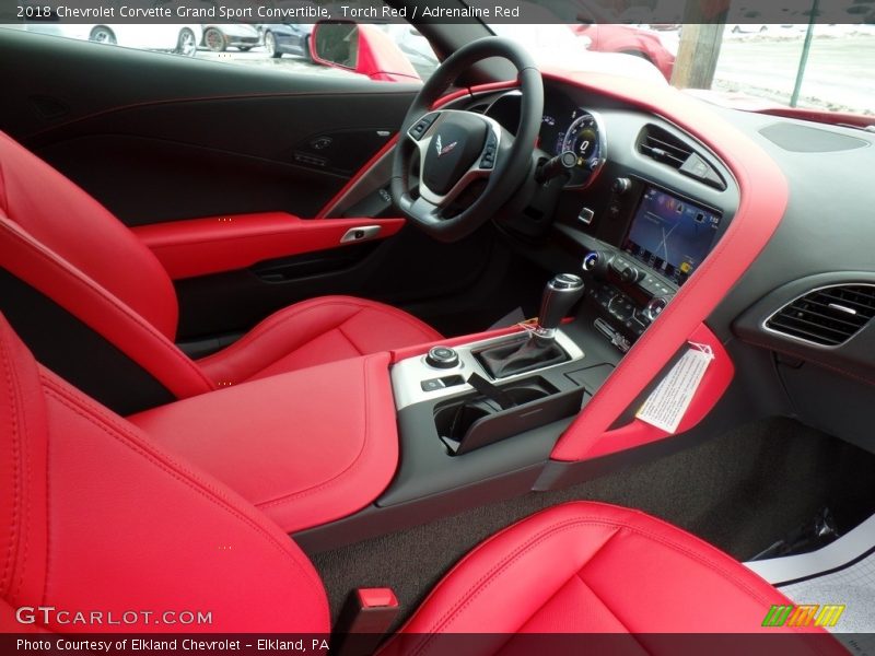 Torch Red / Adrenaline Red 2018 Chevrolet Corvette Grand Sport Convertible