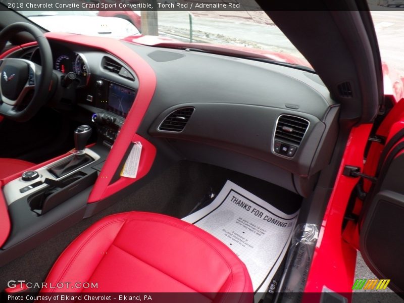 Torch Red / Adrenaline Red 2018 Chevrolet Corvette Grand Sport Convertible