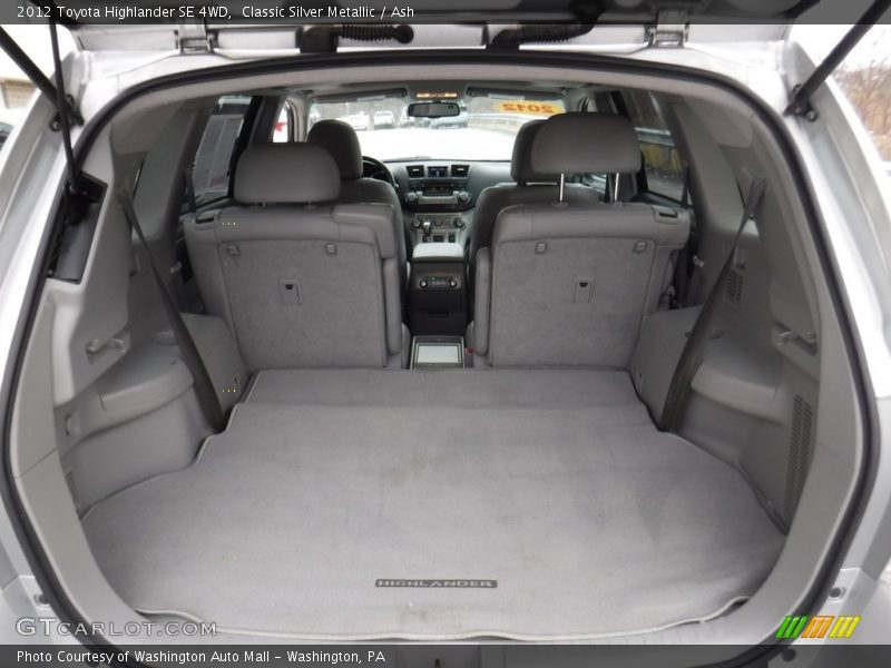 Classic Silver Metallic / Ash 2012 Toyota Highlander SE 4WD