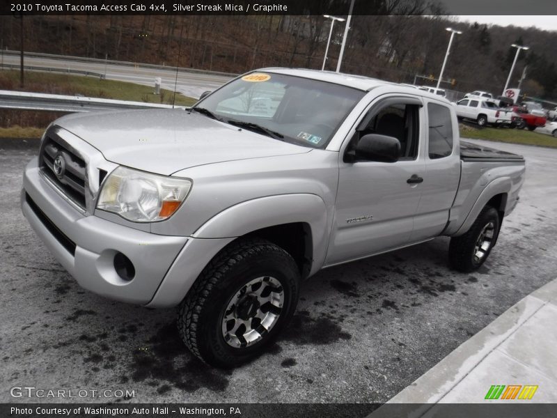 Silver Streak Mica / Graphite 2010 Toyota Tacoma Access Cab 4x4