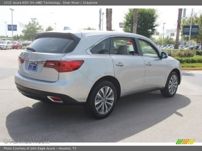 Silver Moon / Graystone 2015 Acura MDX SH-AWD Technology