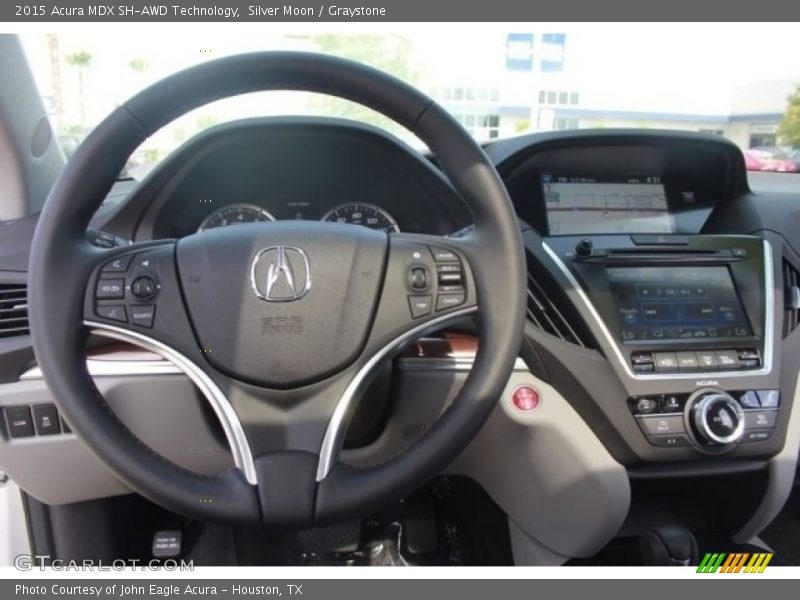 Silver Moon / Graystone 2015 Acura MDX SH-AWD Technology
